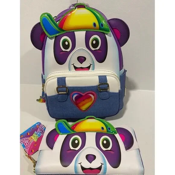 Loungefly Frank Painter Panda backpack NWT Loungefly Lisa Frank Painter Panda backpack | eBay main image 2